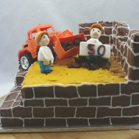 Construction Cake